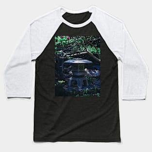 Photography of a Toro Japanese Lantern Garden V2 Baseball T-Shirt